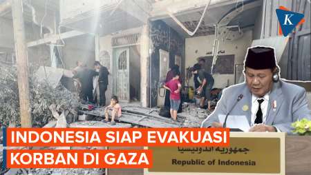 Prabowo Nyatakan Indonesia Siap Evakuasi Korban hingga Kirim Tenaga Medis ke Gaza
