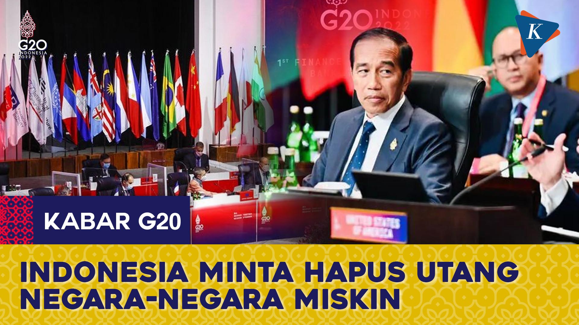 Manfaatkan Momen Presidensi G20, Indonesia Dorong Utang Negara Miskin Dihapus