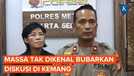 Acara Diskusi di Kemang Dibubarkan Massa Tak Dikenal