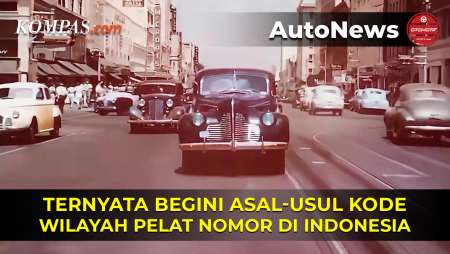 Asal-usul Kode Wilayah Pelat Nomor Kendaraan di Indonesia, Berawal dari…