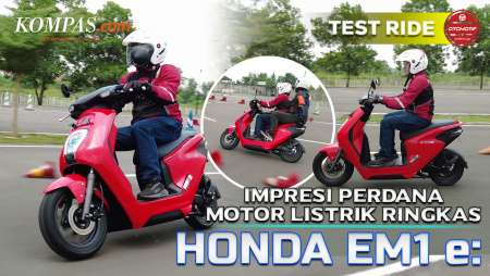 TEST RIDE | Honda EM1 E: | Impresi Perdana Motor Listrik Honda