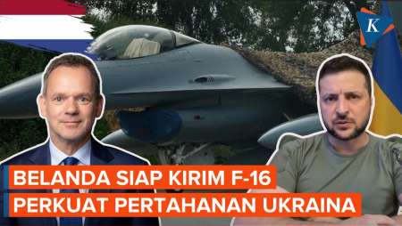 Belanda Siap Kirim F-16 ke Ukraina, Bantu Perkuat Pertahanan Udara!