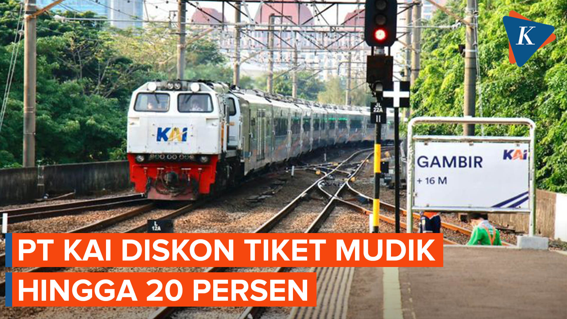 Diskon Tiket Kereta Mudik hingga 20 Persen di Stasiun Gambir dan Pasar Senen