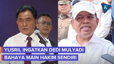 Alasan Yusril Minta Dedi Mulyadi Batalkan Sayembara Tangkap Begal
