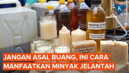 Cara Memanfaatkan Minyak Jelantah, Bisa Bikin Sabun Dan Lilin