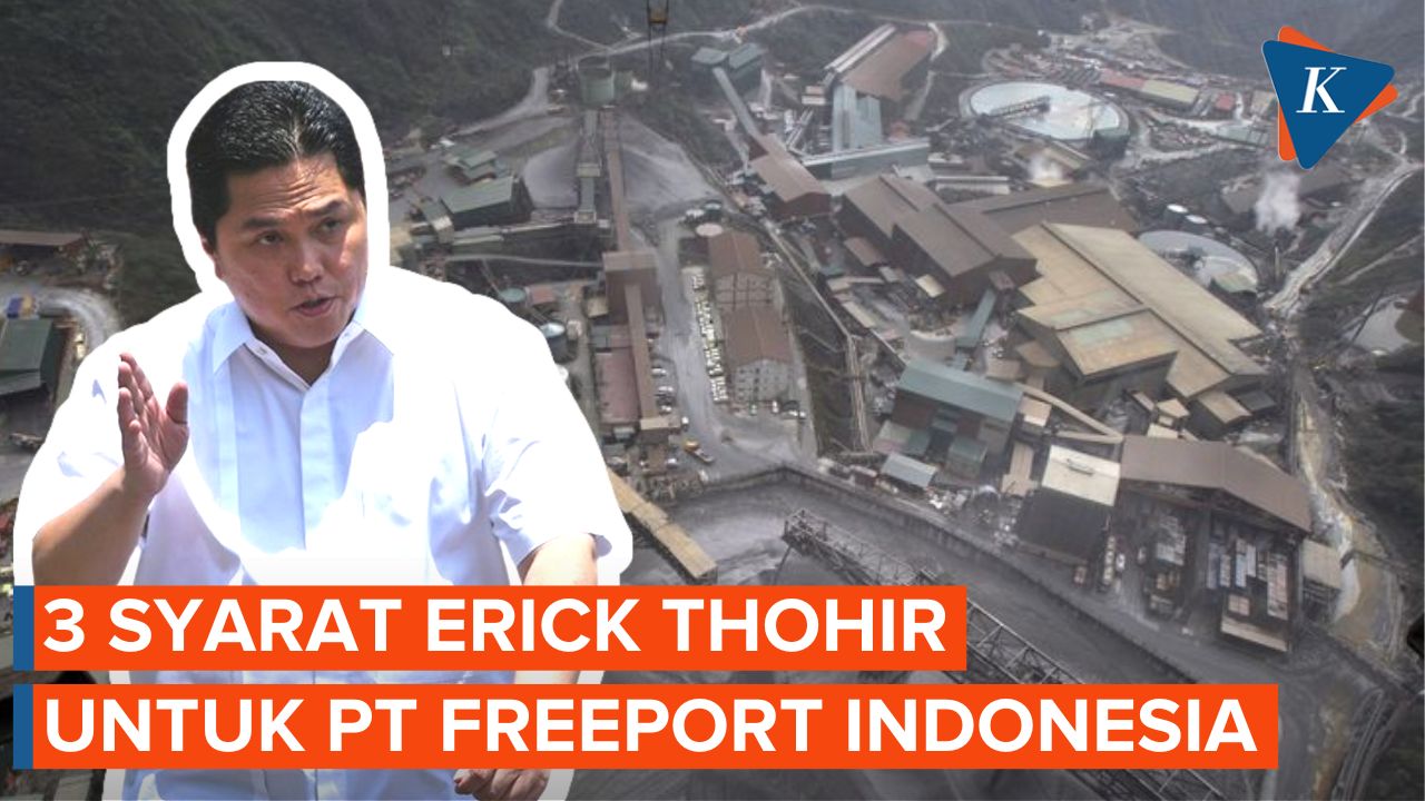 3 Syarat yang Harus Dipenuhi Freeport untuk Perpanjang Kontrak