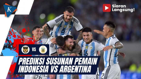 Prediksi Susunan Pemain Indonesia Vs Argentina: Julian Alvarez dan Garnacho…