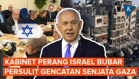 Kabinet Perang Israel Dibubarkan Netanyahu, Bakal Persulit Gencatan Senjata di Gaza