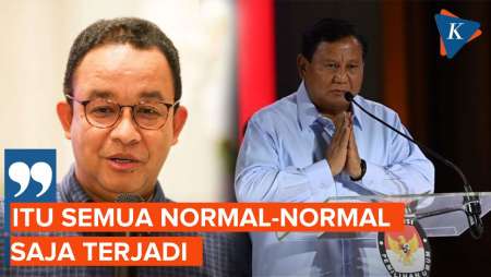 Anies Tak Anggap Prabowo Musuh, Siap Diskusi Bareng