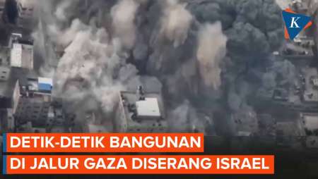 Detik-detik Israel Kirim Serangan Balasan ke Jalur Gaza, 3 Jam Sasar 130 Target