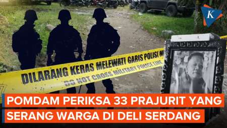 33 Prajurit Yonarmed II KS Diperiksa, Buntut Serangan di Deli Serdang