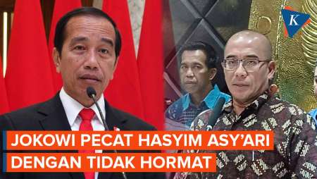 Jokowi Teken Keppres, Hasyim Asyari Resmi Dipecat dengan Tidak Hormat