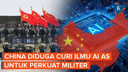 China Diduga Curi Ilmu AI Amerika Serikat Untuk Latih Drone Hingga Kapal Perang