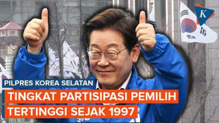 Korea Selatan Punya Presiden Baru, Tingkat Partisipasi Pemilih Tertinggi Sejak 1997