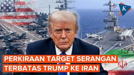 Trump Pikir-pikir Serangan Terbatas Ke Iran, Ke Mana Targetnya?