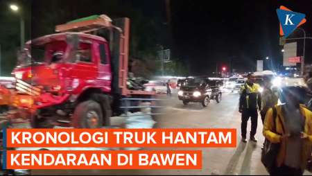 Kronologi Kecelakaan di Bawen, Bunyi Klakson Panjang Sebelum Truk Tabrak Kendaraan