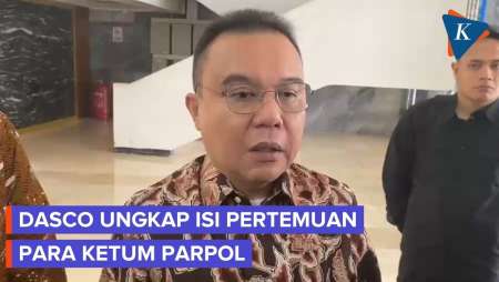 Dasco Ungkap Sikap Partai Koalisi Soal Ambang Batas Parlemen