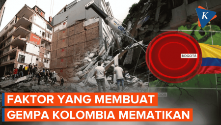 Terjadi di Kedalaman 107 Kilometer, Kenapa Gempa Kolombia Mematikan?