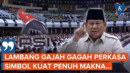 [FULL] Berpantun di Hadapan Kaesang, Prabowo: Lambang Gajah Gagah Perkasa...