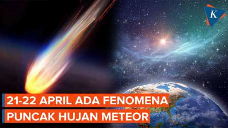 Fenomena Puncak Hujan Meteor 21-22 April, Begini Cara Melihatnya