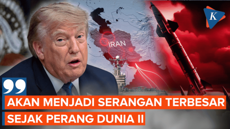 AS Nyaris Bikin Serangan Terbesar Sejak PD II Ke Iran, Trump: Mereka Bilang Jangan