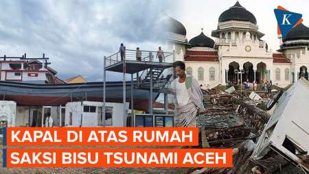 Kisah Kapal dan Kelapa yang Selamatkan Korban Tsunami Aceh