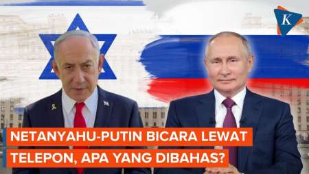 Netanyahu Dan Putin Bicara Lewat Telepon, Apa Yang Dibahas?