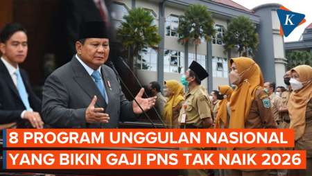 Delapan Program Prioritas Prabowo yang Bikin Gaji PNS Batal Naik, Berapa Biayanya?