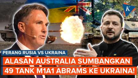 Alasan Australia Sumbangkan 49 Tank Tua M1A1 Abrams ke Ukraina