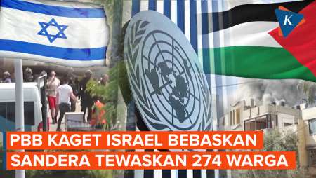PBB Kaget Pembebasan 4 Sandera Israel Timbulkan Ratusan Korban Tewas