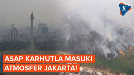 Waspada! BMKG Deteksi Asap Karhutla Kalimantan Sudah Masuk Atmosfer Jakarta