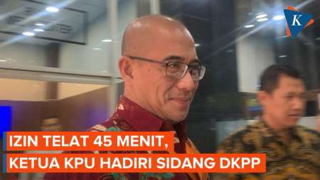 Ketua KPU Hadiri Sidang Dugaan Kebocoran DPT Usai Hadiri Rapat Rekapitulasi