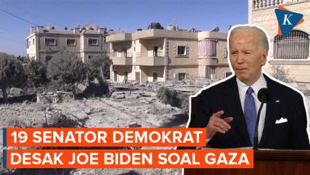 Senator Demokrat Desak Biden Tetapkan Solusi Dua Negara Palestina-Israel