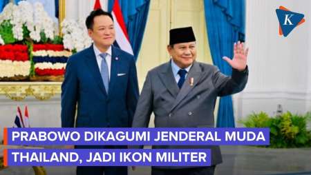 Prabowo Disebut "Ikon Militer", Kiprahnya Dikagumi Banyak Jenderal Muda Thailand
