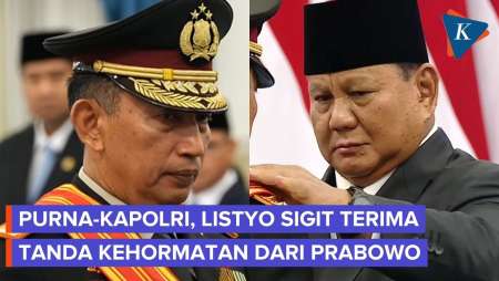 Purnatugas Kapolri-Wakapolri, Listyo Sigit-Dedi Prasetyo Dapat Tanda Kehormatan Bintang Mahaputera