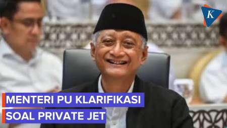 Disorot Netizen soal Private Jet, Menteri PU: Ini Milik Negara