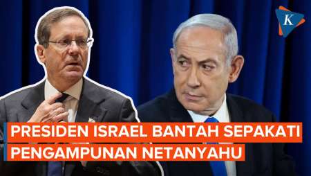 Presiden Israel Bantah Isu Kesepakatan Pengampunan Netanyahu