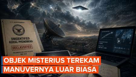 Video UFO AS Jadi Sorotan, China Temukan Objek dengan Kecepatan Tak Wajar