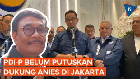 Djarot Sebut PDI-P Belum Putuskan Bakal Usung Anies di Pilkada Jakarta