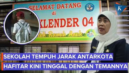 Hafitar Bocah SD yang Viral Naik Kereta akhirnya Menumpang di Rumah Teman