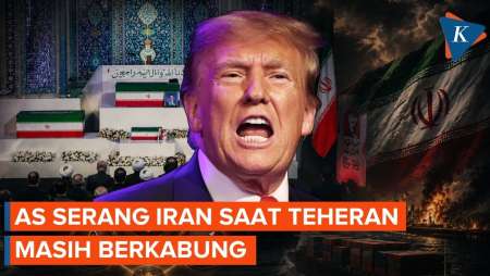 AS Serang Iran Saat Prosesi Pemakaman Khamenei Masih Berlangsung