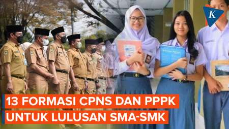 Update 13 Formasi CPNS dan PPPK untuk Lulusan SMA/SMK, Apa Saja?