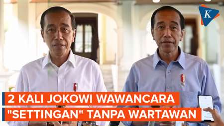 2 Kali Jokowi Pilih Wawancara 