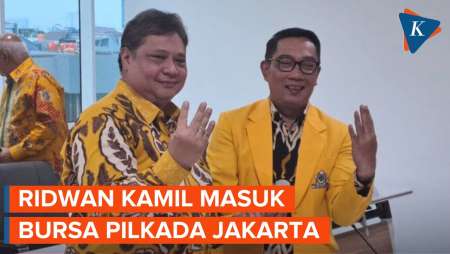 Golkar Pertimbangkan Ridwan Kamil Bertarung di Pilkada Jakarta dan Jawa Barat