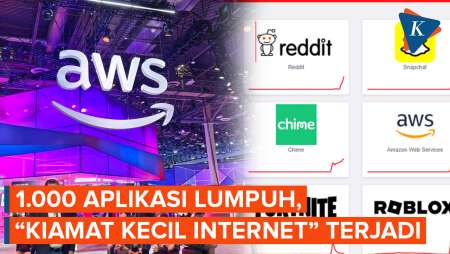 Penyebab "Kiamat Kecil Internet" Terungkap, AWS Minta Maaf