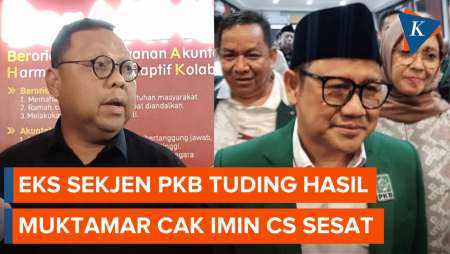 Eks Sekjen Minta Kemenkumham Tak Sahkan Struktur Pengurus PKB Kubu…