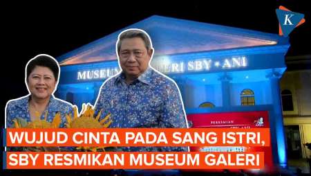 Tunaikan Amanah Sang Istri, SBY Resmikan Museum dan Galeri SBY-ANI