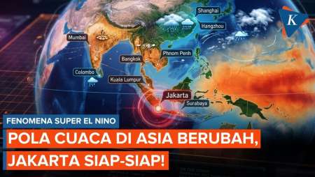 Super El Nino Bayangi Asia, Jakarta Diramal Kekeringan Ekstrem!