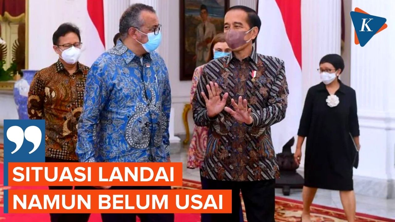 Bertemu Jokowi, Dirjen WHO Ingatkan Pandemi Covid-19 Belum Berakhir