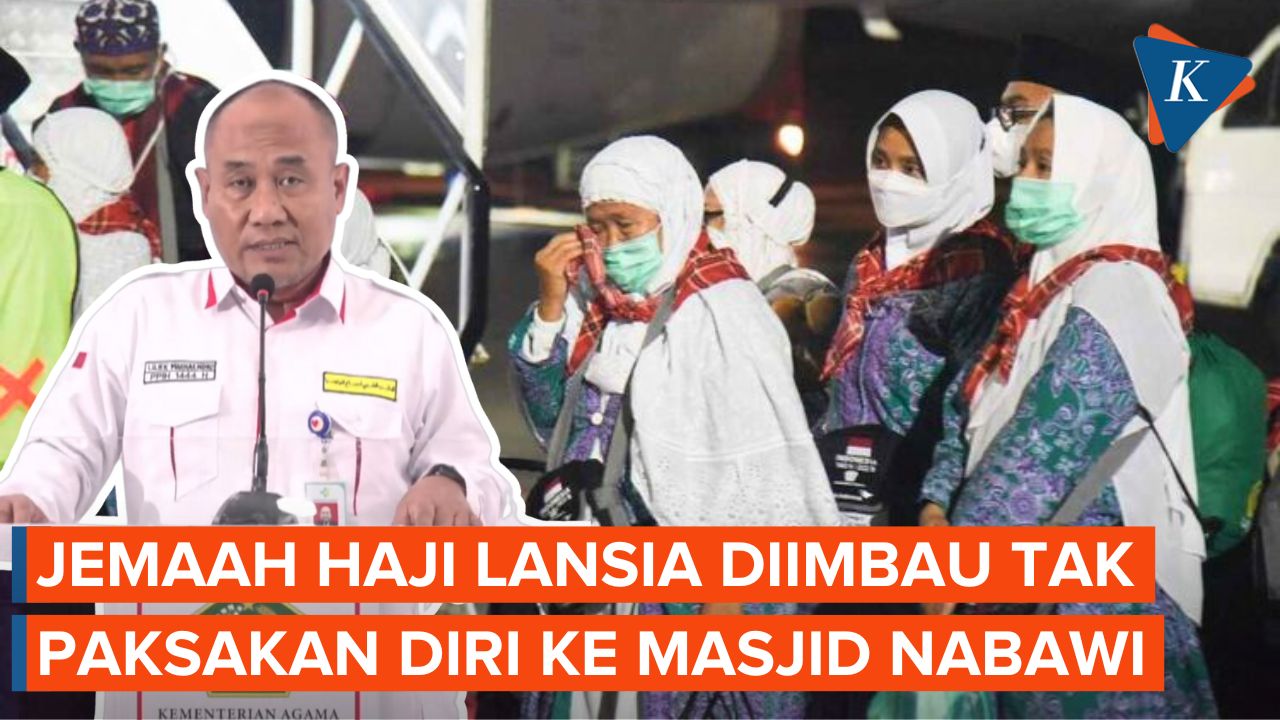 Kapuskes: Jemaah Haji Lansia Diimbau Tak Paksakan Diri ke Masjid Nabawi Saat Cuaca Terik